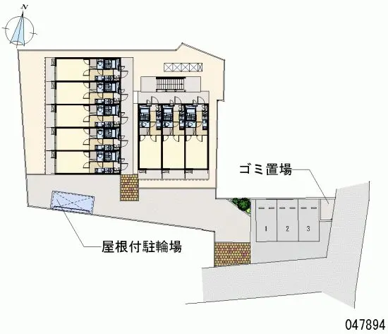 ★手数料０円★さいたま市大宮区宮町５丁目　月極駐車場（LP）